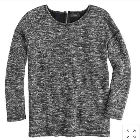 J. Crew | Jaspé Wool blend tunic, Size Medium - Picture 1 of 6